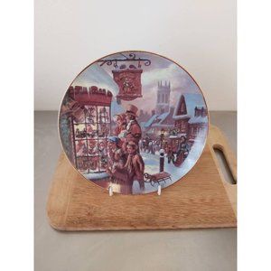 Collector's Plate, W. L George, Fine China, "The Toy Store" by Lloyd Garrison